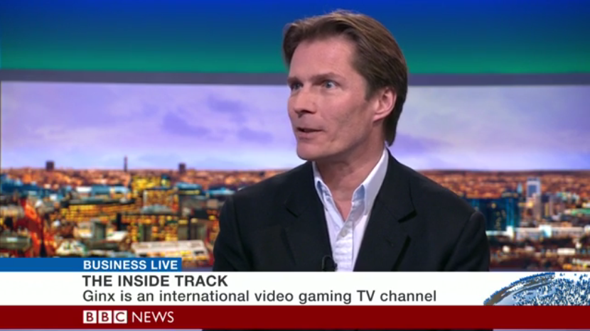 GINX TV CEO Michiel Bakker appears on BBC Business Live to discuss Esports and the importance of videogames!